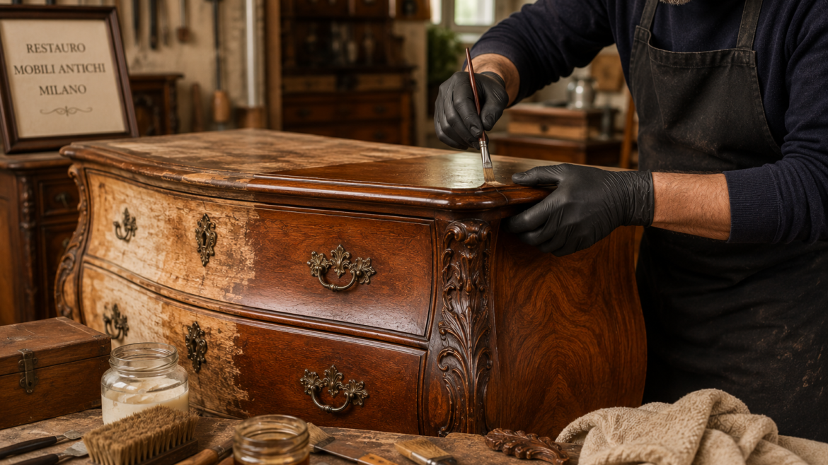 Restauro mobili antichi a Milano: scegli il giusto professionista
